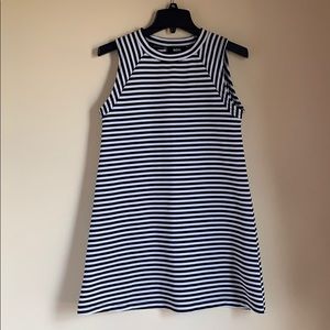 Tank top Dress with Black and White Stripes